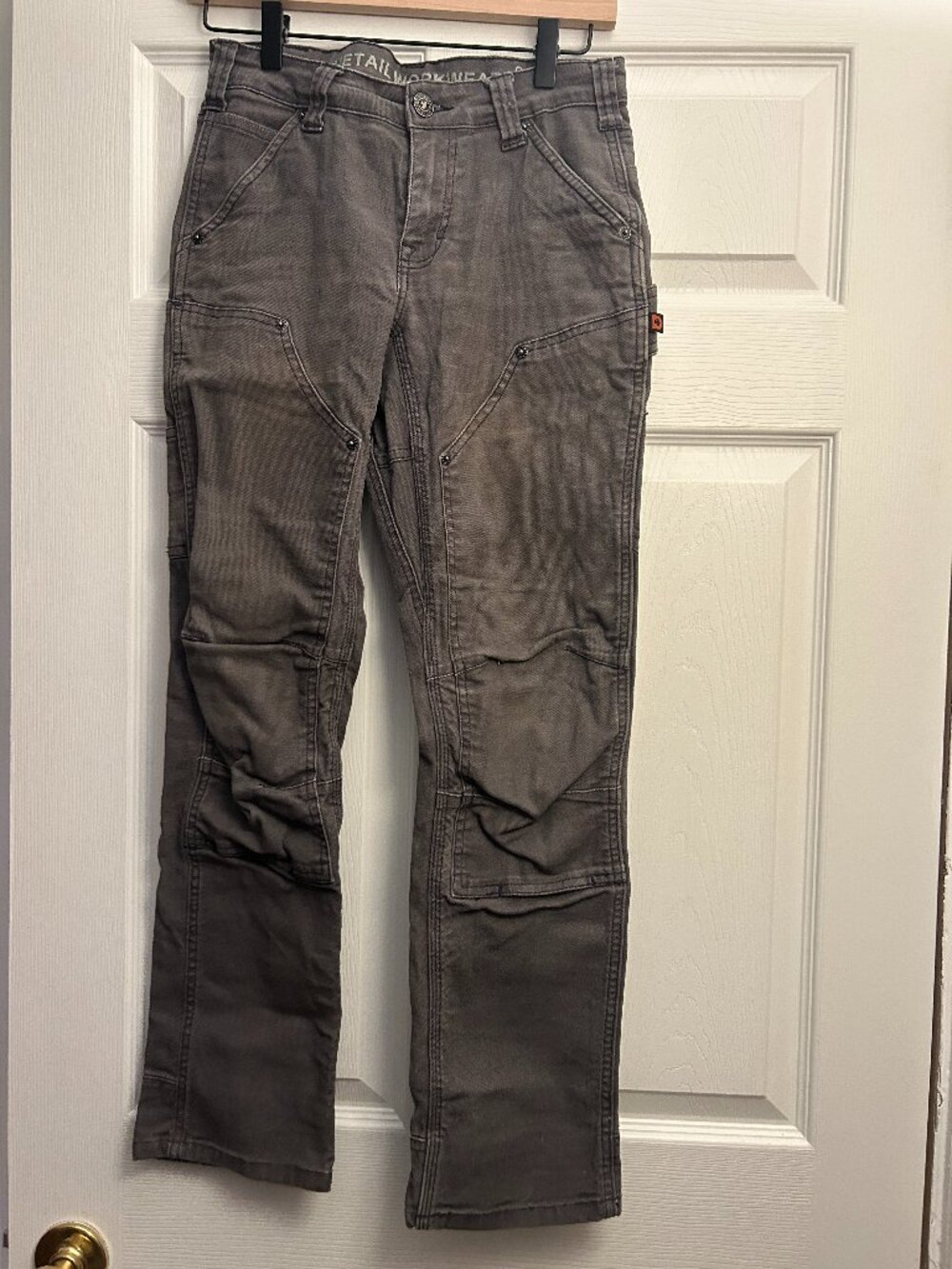 0 Dovetail Workwear Britt Utility Pant Grey